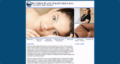 Desktop Screenshot of blueridgeplasticsurgery.net